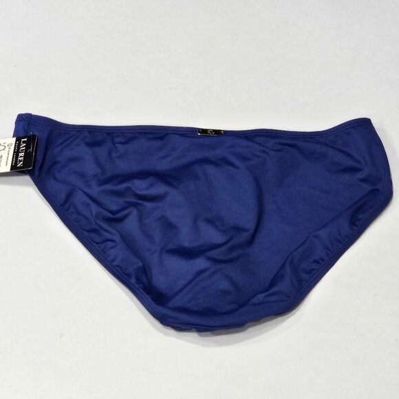 Lauren Ralph Lauren Solid Hipster Swim Bottom - Picture 6 of 9